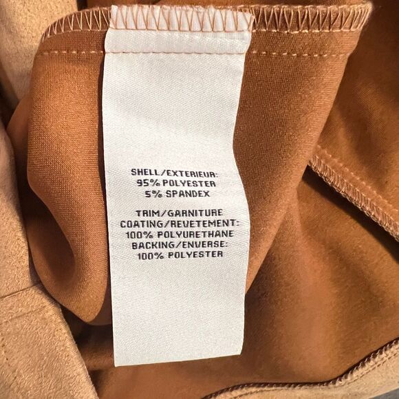 Bagatelle faux suede jacket shacket  XS camel brown - Picture 8 of 9